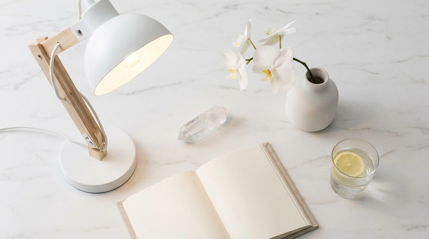 lampara flexo led escritorio zen bienestar masnormal