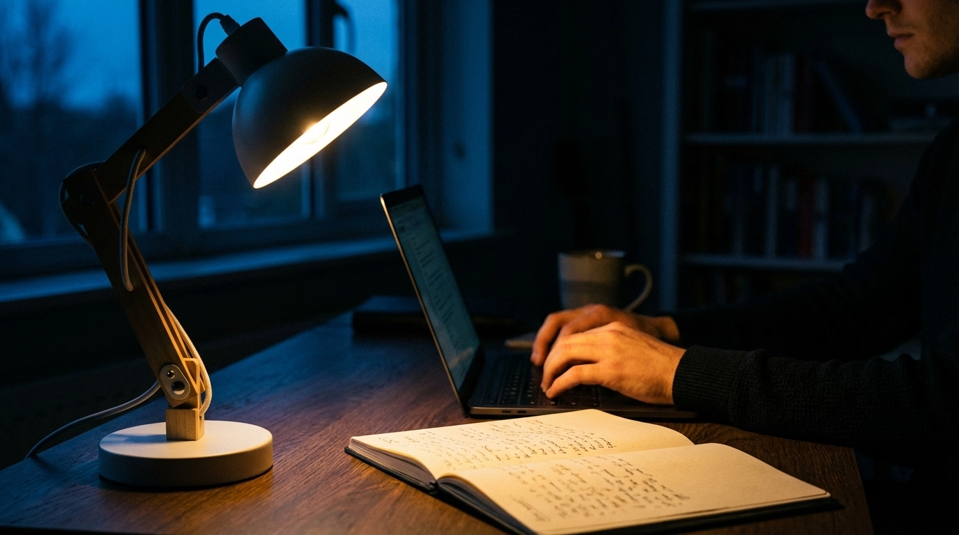 lampara flexo led freelancer trabajo nocturno masnormal