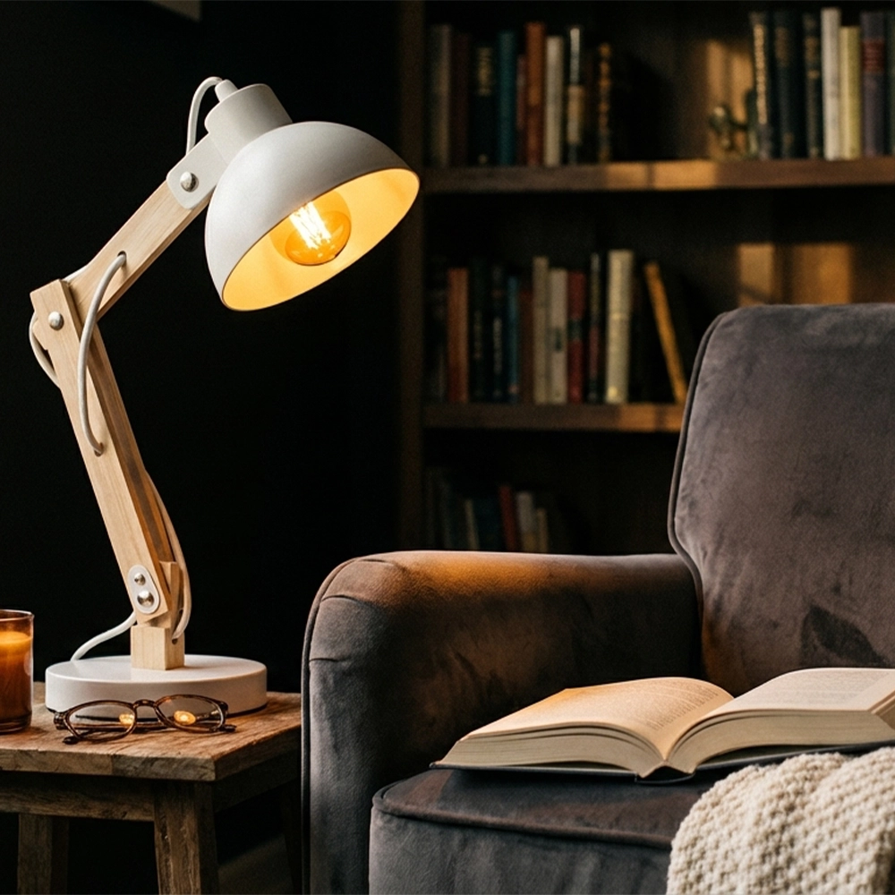 lampara flexo led rincon lectura masnormal