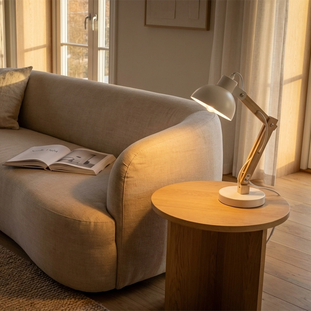 lampara flexo led salon ambiente nordico masnormal