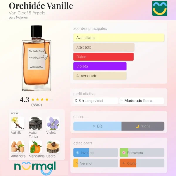 Orchidée Vanille Van Cleef & Arpels para Mujeres 10ML